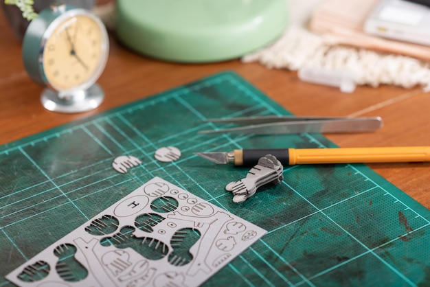 Szkic wzoru i plan pracy